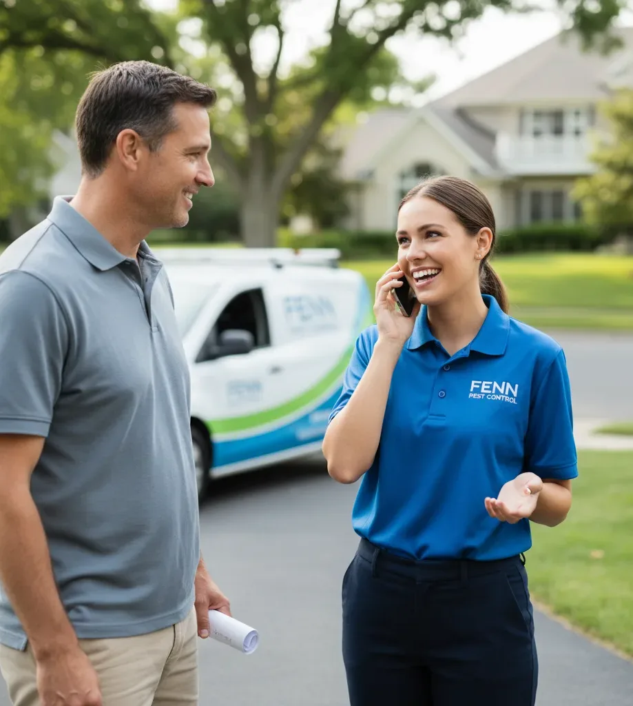 Fenn Pest Control customer support in Bullard
